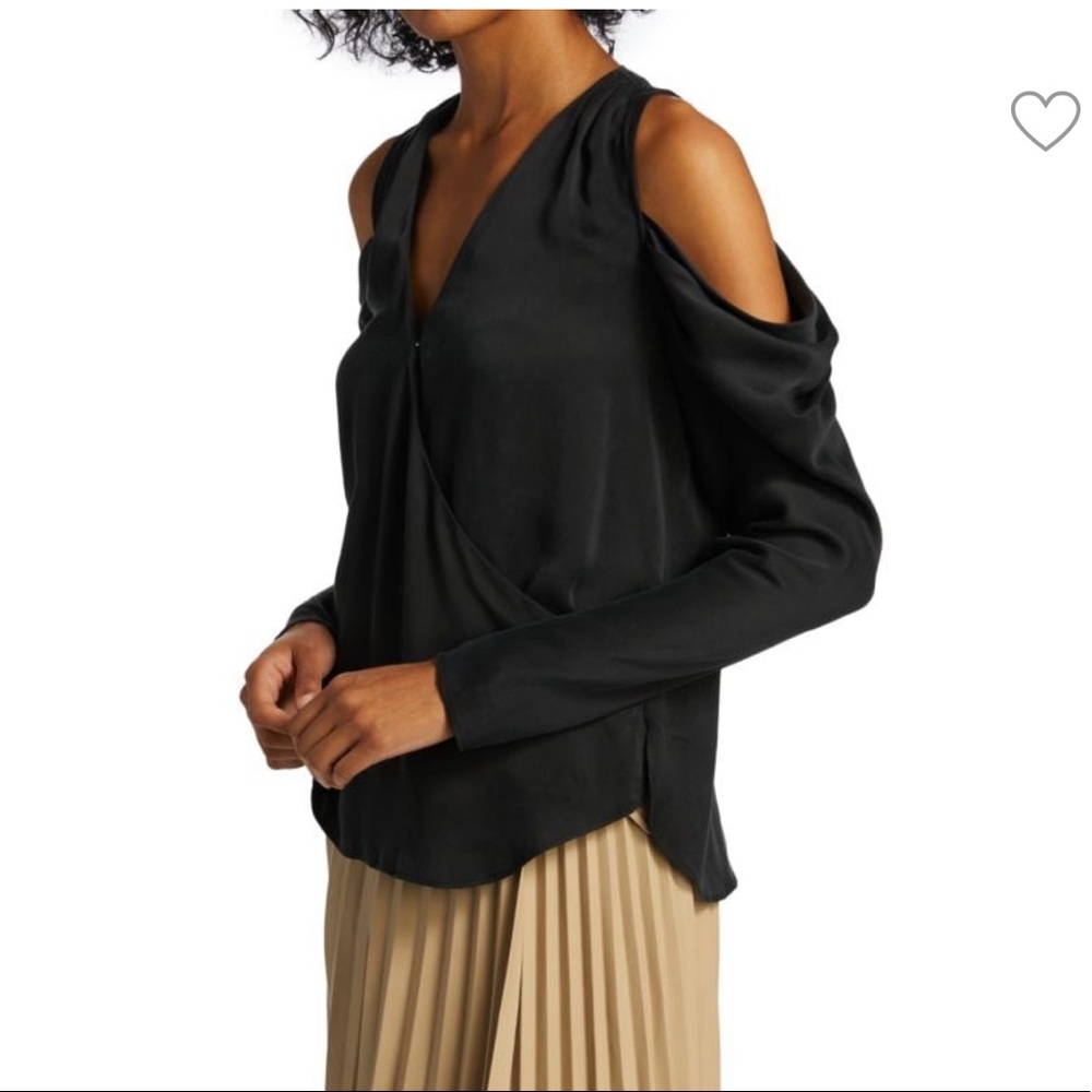Jonathan Simkhai Remington Cold-Shoulder Top
